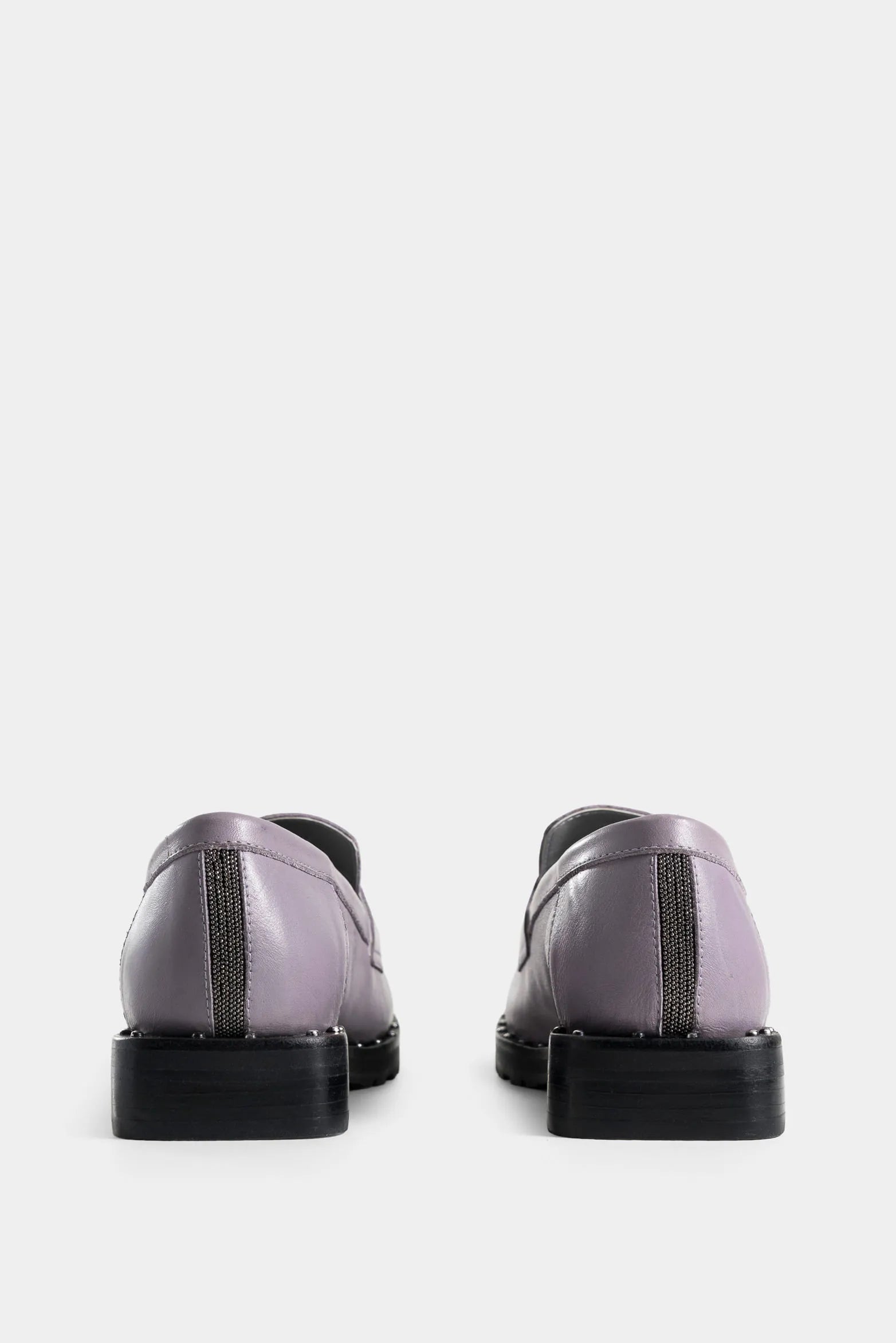 Mocasines Trendy de Cuero para Mujer detalle Millaré