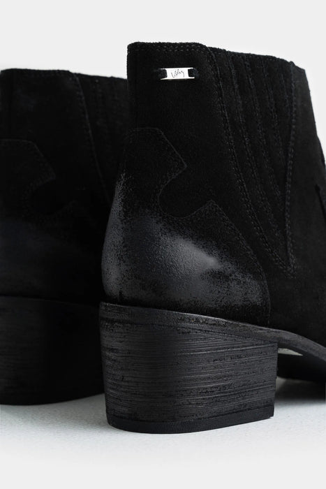 BOTINES PICCOLA EN CARNAZA PARA MUJER PUNTA ENCERADA