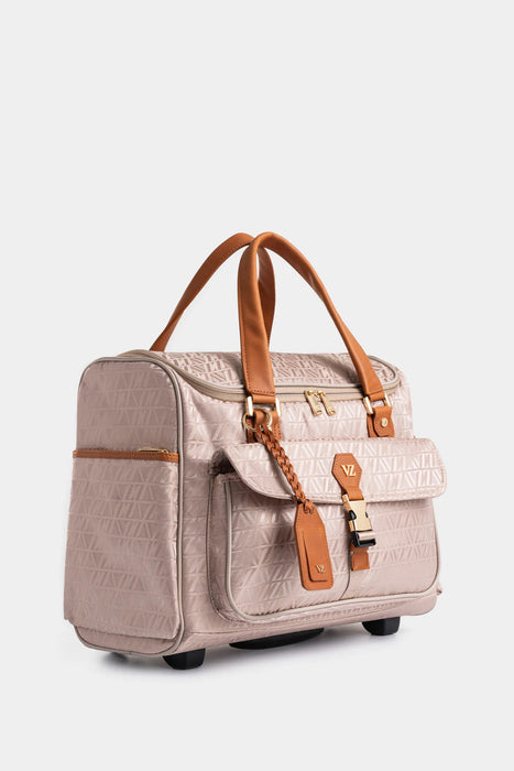 Maleta de viaje Bloom 2 en jacquard para mujer sistema trolley