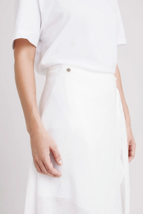 FALDA THAILA EN TEJIDO PLANO PARA MUJER SILUETA TUBO