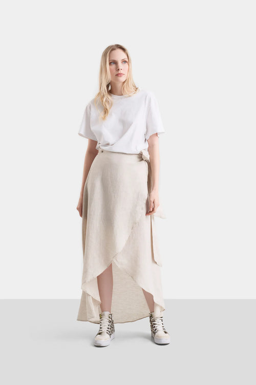 FALDA THAILA EN TEJIDO PLANO PARA MUJER SILUETA TUBO