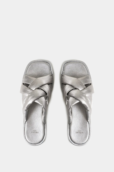 SANDALIA PLANA BACOPA DE CUERO PARA MUJER STRAPS ACOLCHADOS