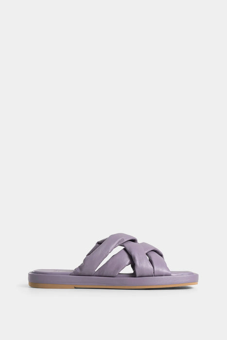 SANDALIA PLANA BACOPA DE CUERO PARA MUJER STRAPS ACOLCHADOS