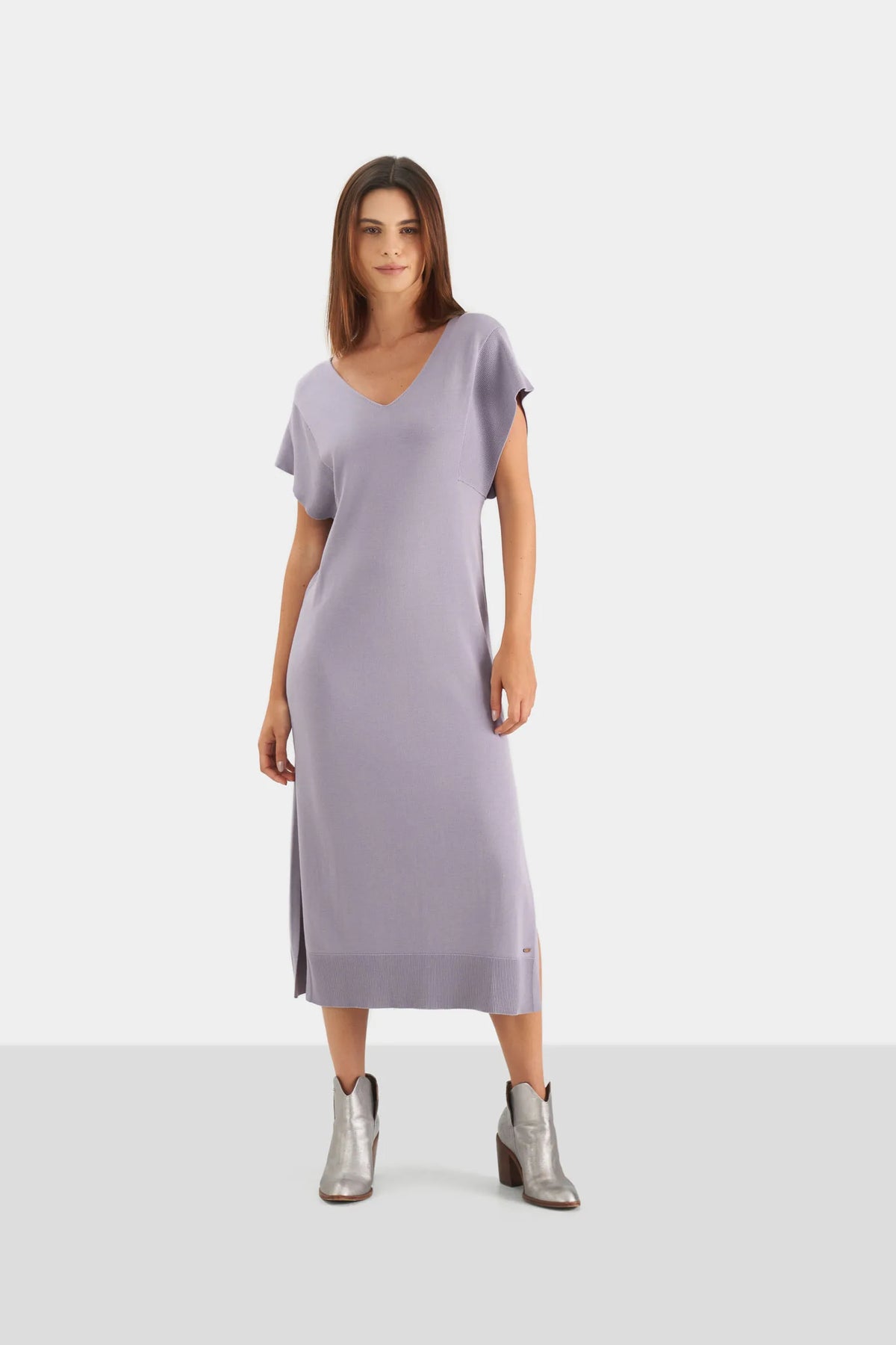 VESTIDO TEJIDO ALESSIO PARA MUJER FIT SEMI HOLGADO