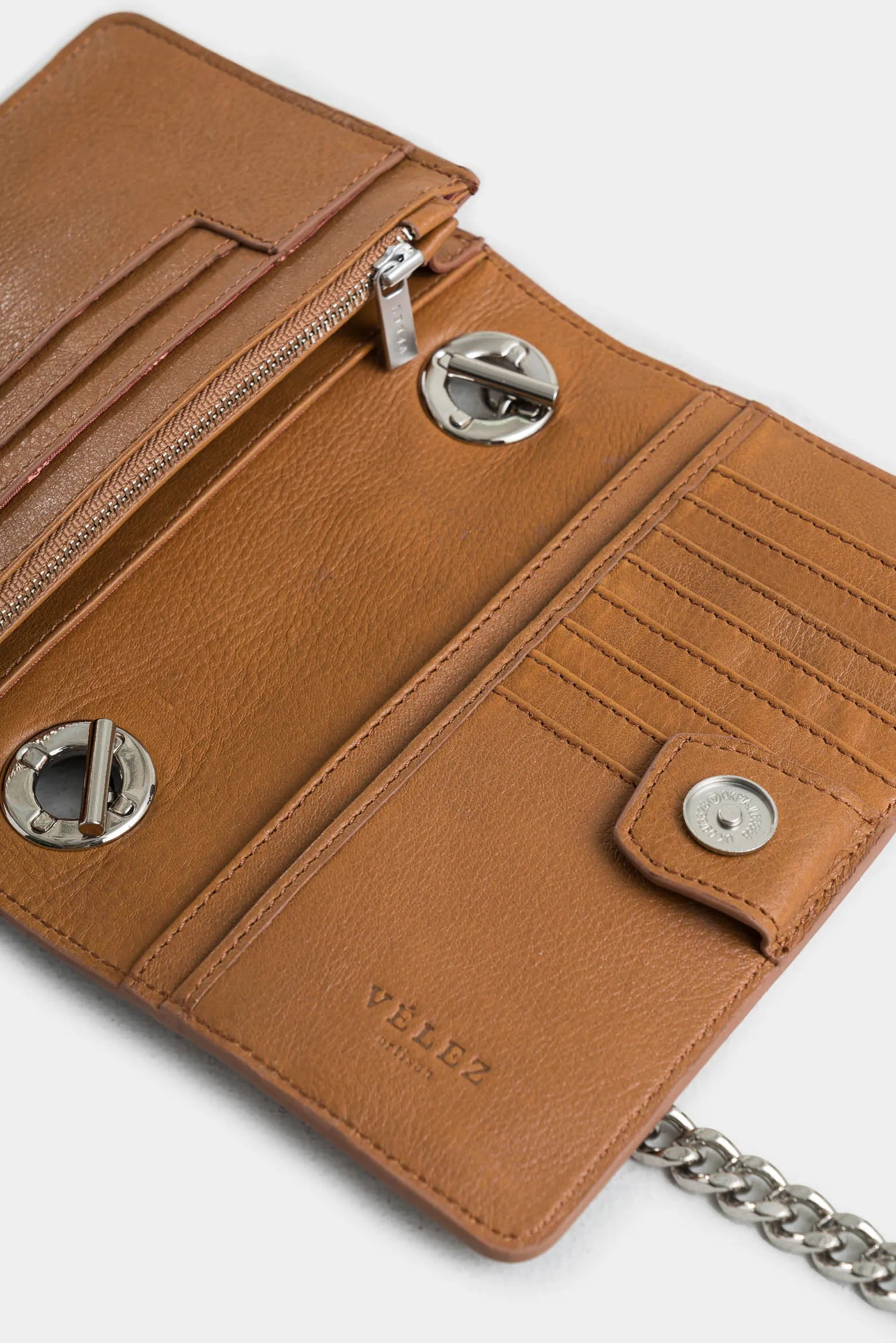 Manos libres budda de cuero para mujer multifunción