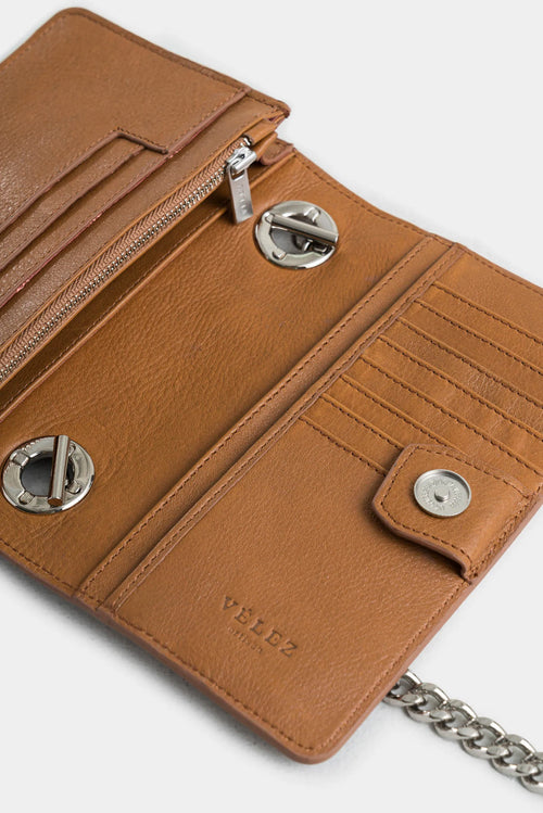 Manos libres budda de cuero para mujer multifunción