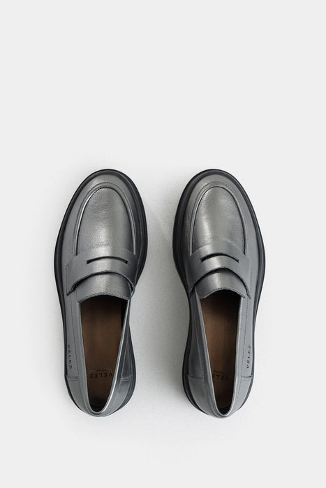 MOCASINES LIRIO DE CUERO PARA MUJER SILUETA CHUNKY