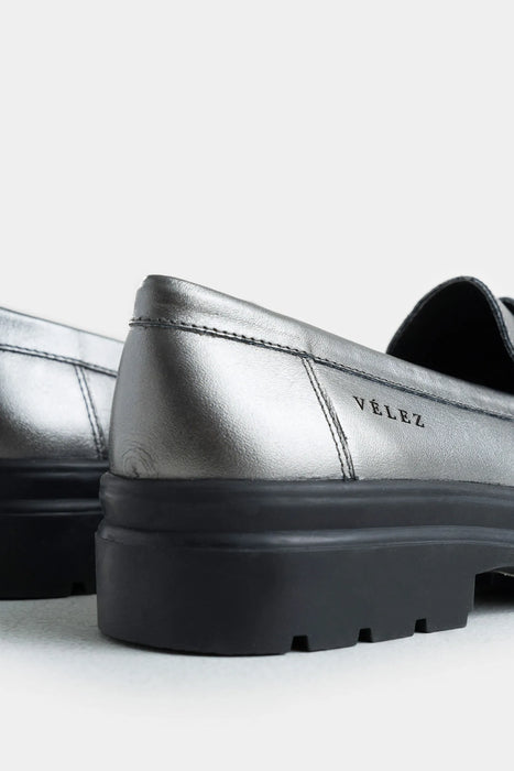 MOCASINES LIRIO DE CUERO PARA MUJER SILUETA CHUNKY