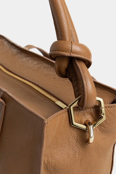 Shopping mongui de cuero para mujer cargadera trenzada