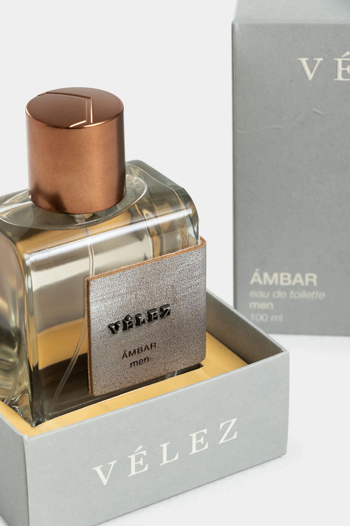 Eau de Toilette ámbar 100ml masculino