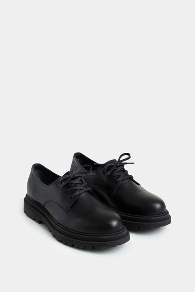 Zapatos de cordón Arezzo de cuero para hombre efecto envejecido