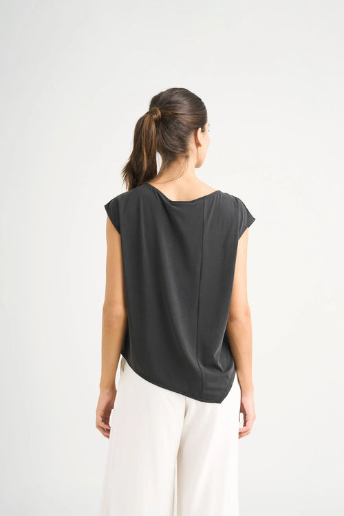 CAMISETA LUZ EN TEJIDO DE PUNTO PARA MUJER DETALLE MILLARÉ