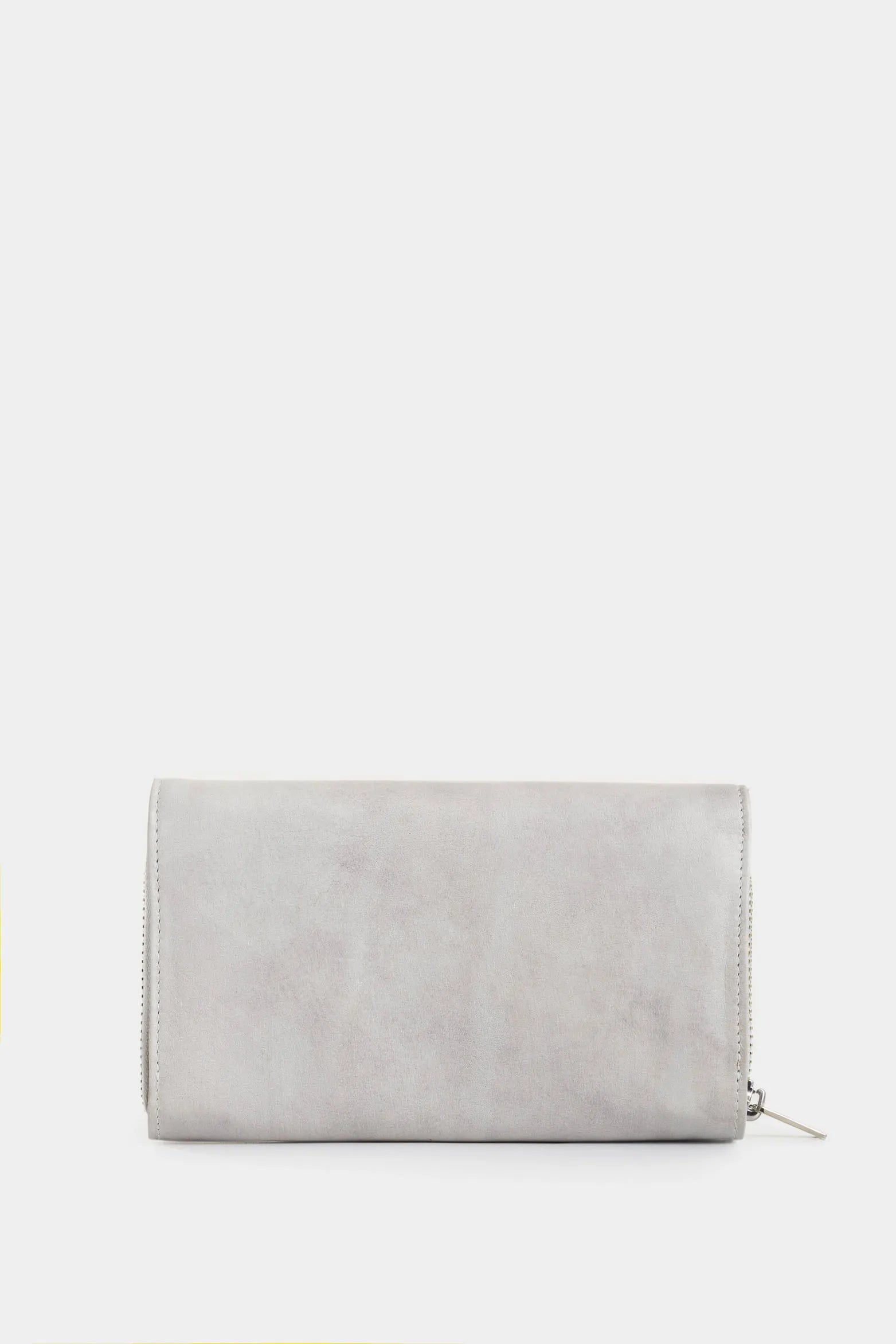Billetera Palma de cuero folia para mujer efecto croco