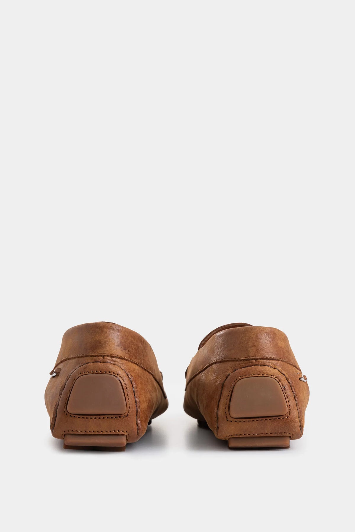 Mocasines Manchester de Cuero para Mujer Detalle Folia
