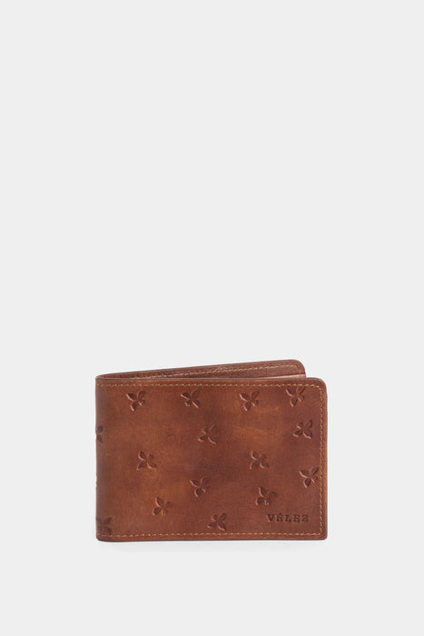 BILLETERA HIBISCUS 2.0 DE CUERO PARA HOMBRE DISEÑO ABEJAS