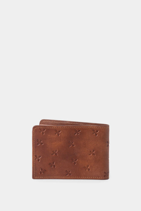 BILLETERA HIBISCUS 2.0 DE CUERO PARA HOMBRE DISEÑO ABEJAS