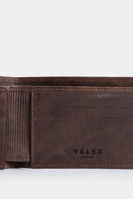 BILLETERA HIBISCUS 2.0 DE CUERO PARA HOMBRE DISEÑO ABEJAS