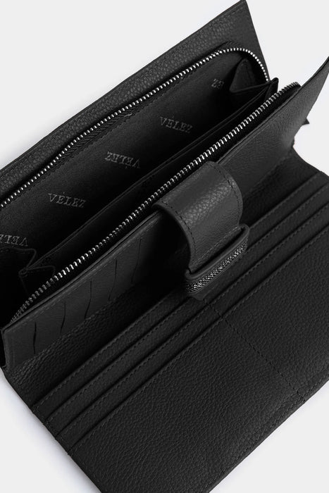 PORTA CHQUERA NUDO DE CUERO PARA MUJER DETALLE MILLARE