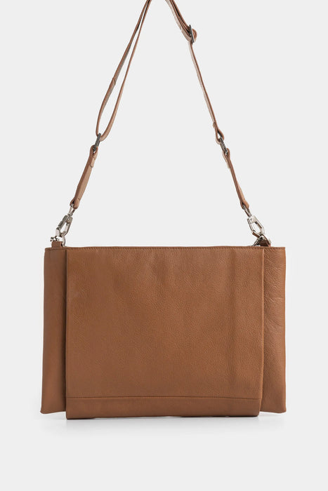 SHOPPING GLICERIA DE CUERO PARA MUJER DETALLE CADENA