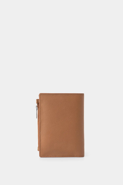 Billetera Olivia de cuero para mujer con monedero