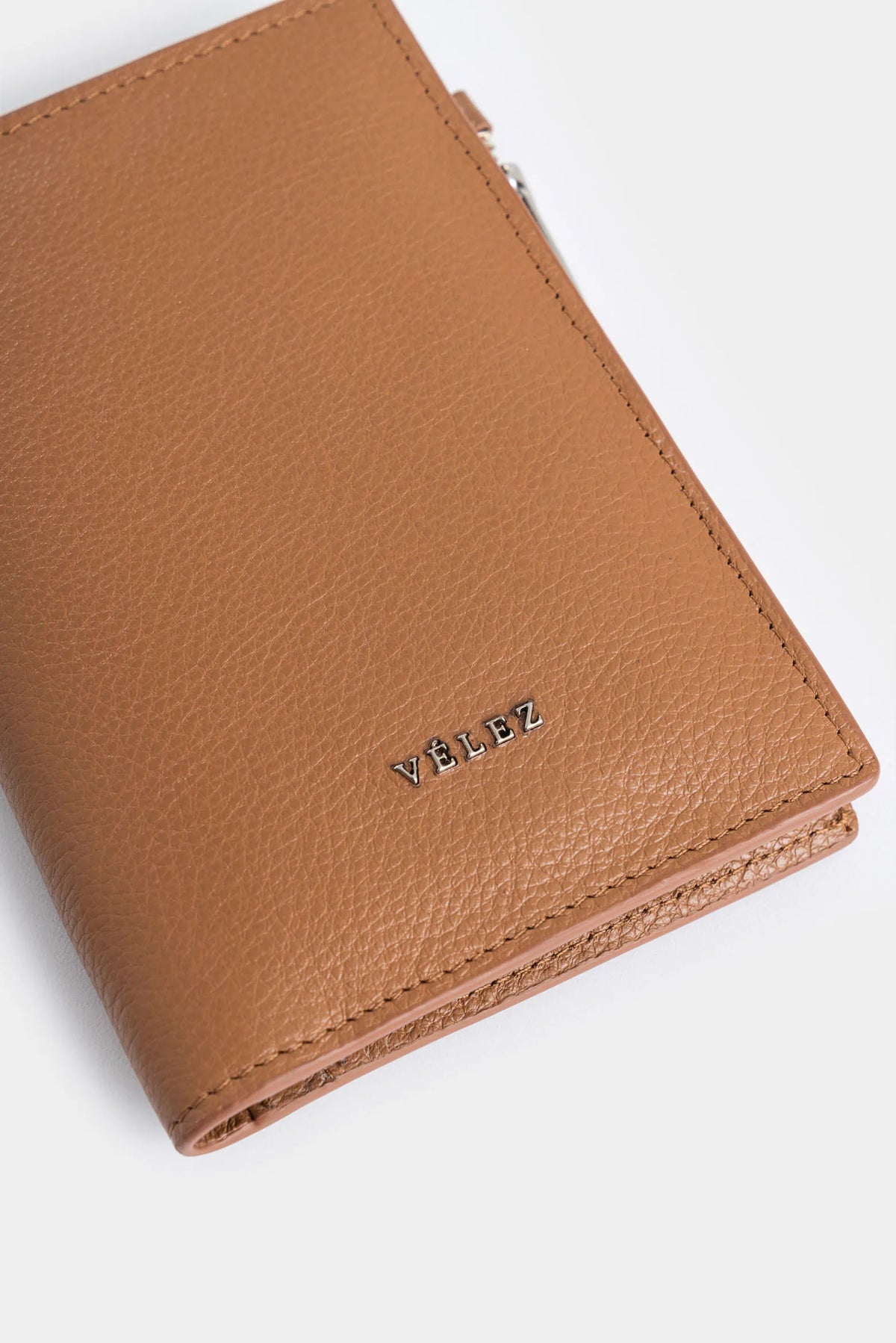 Billetera Olivia de cuero para mujer con monedero