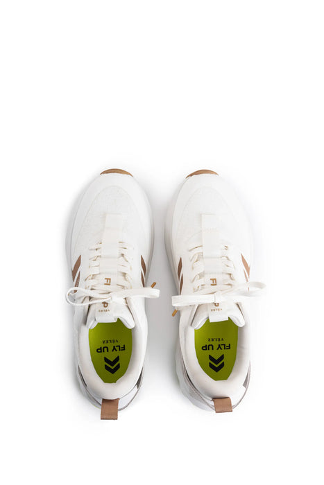 Tenis Fly Up Spirited en textil y cuero para mujer silueta liviana