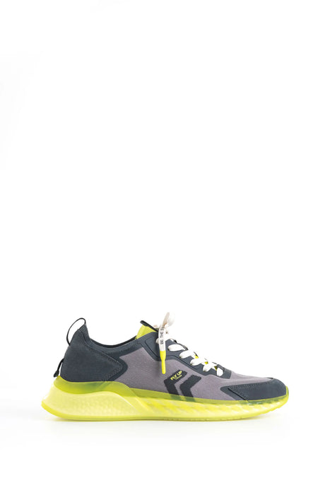 Sneakers Fly Up Life 2.0 de cuero gamuzado para hombre silueta deportiva