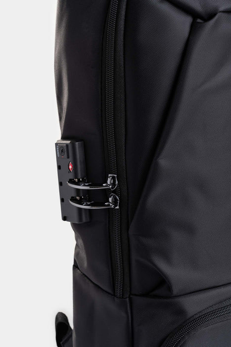 MOCHILA NOLAN DE LONA Y CUERO PARA HOMBRE ESTILO UTILITARIO