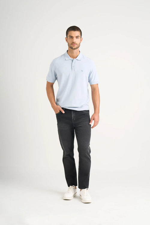 POLO PARA HOMBRE SEMI FIT DETALLE JACQUARD