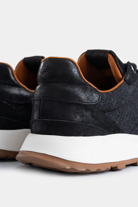 SNEAKERS OCASO DE CUERO PARA MUJER SILUETA DEPORTIVA