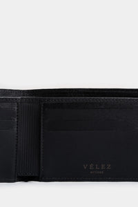 Billetera Montt de cuero para hombre acabado brillo