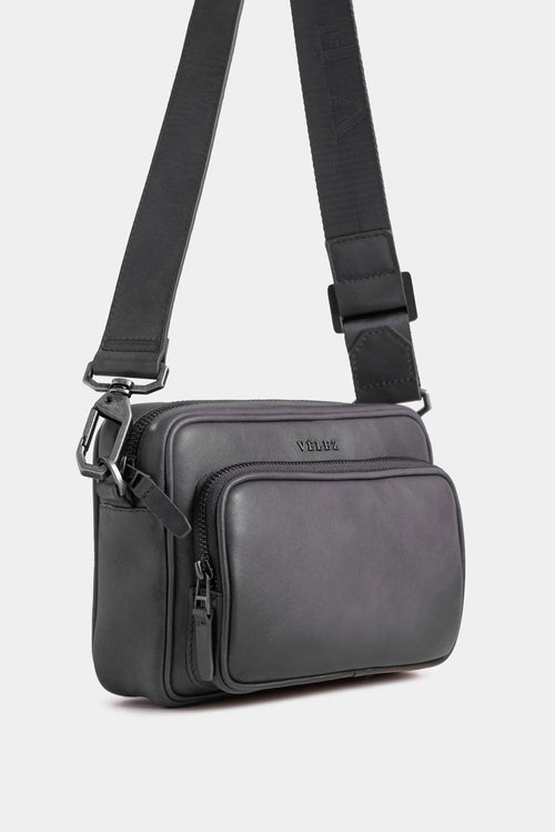 Manos libres Kansas 2 de cuero para hombre Slim