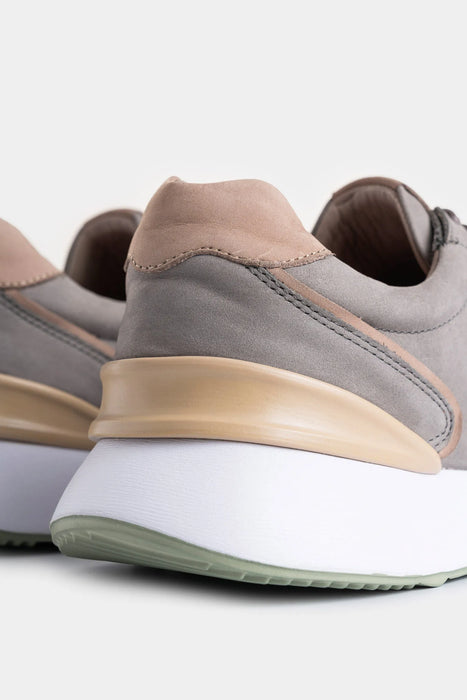 SNEAKERS ENIF DE CUERO PARA HOMBRE DETALLES EN CONTRASTE