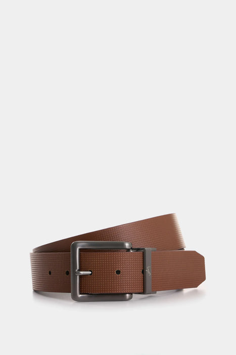 CINTURÓN DOBLE FAZ KALIXTO DE CUERO PARA HOMBRE ATEMPORAL