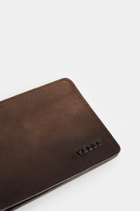 BILLETERA OASIS DE CUERO PARA HOMBRE DETALLE CONTRASTE