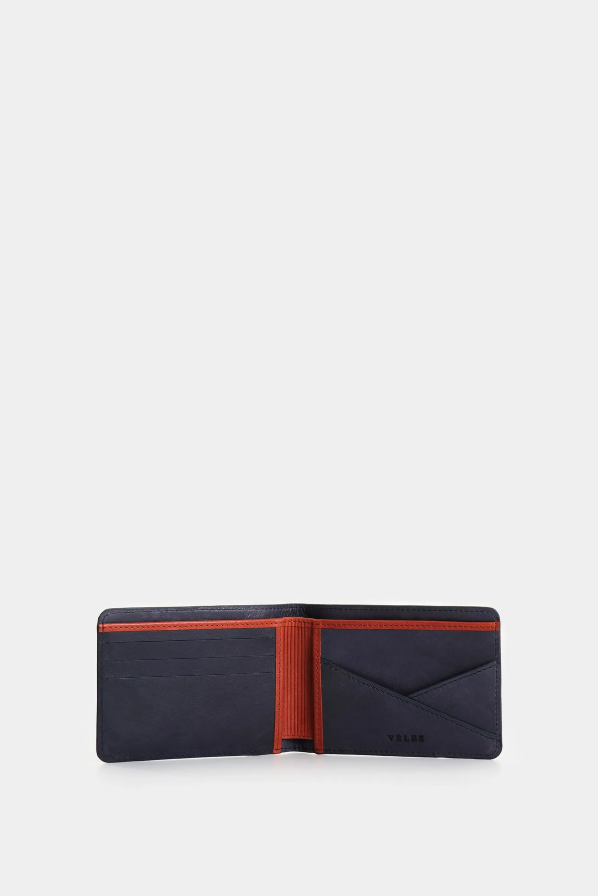 BILLETERA OASIS DE CUERO PARA HOMBRE DETALLE CONTRASTE