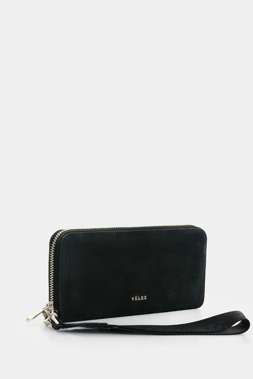 BILLETERA PORTA CHEQUERA DE CUERO PARA MUJER AREZZO