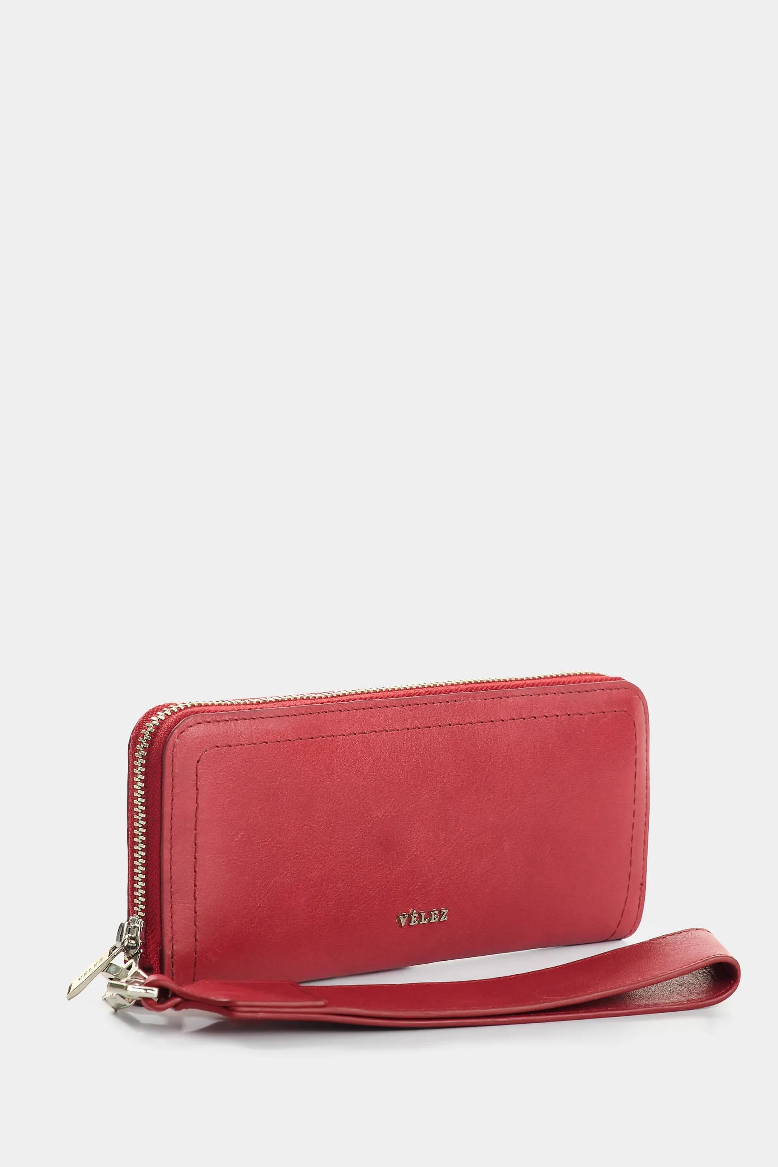 BILLETERA PORTA CHEQUERA DE CUERO PARA MUJER AREZZO