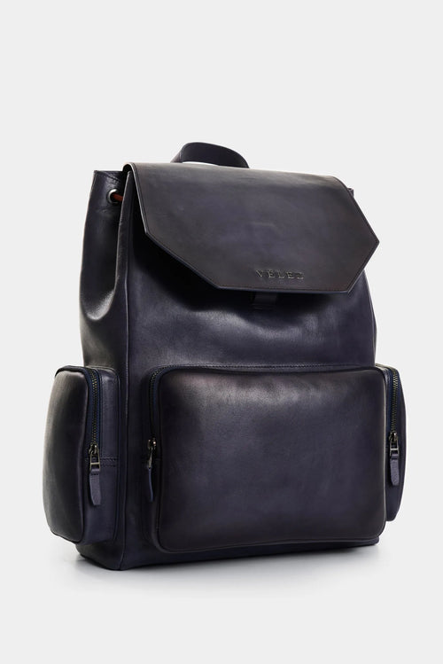 MOCHILA LIORA DE CUERO PARA HOMBRE ACABADO VINTAGE