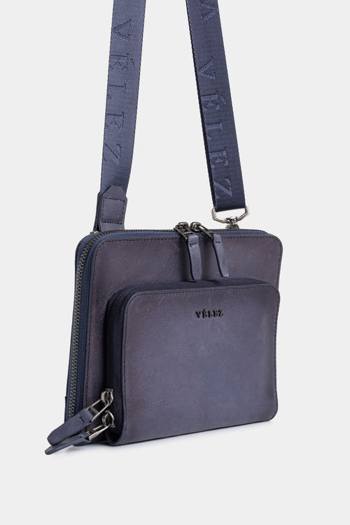 Manos libres Támesis 2 de cuero para hombre silueta cuadrada