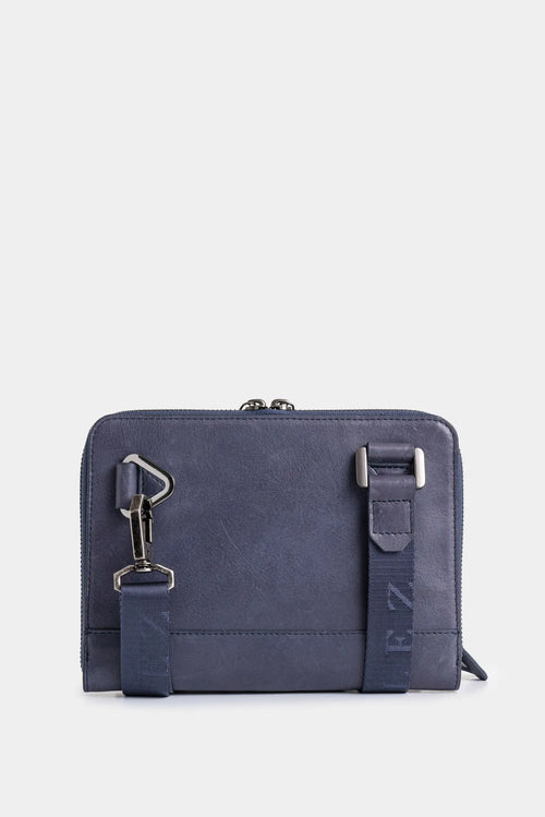 Manos libres Támesis 2 de cuero para hombre silueta cuadrada