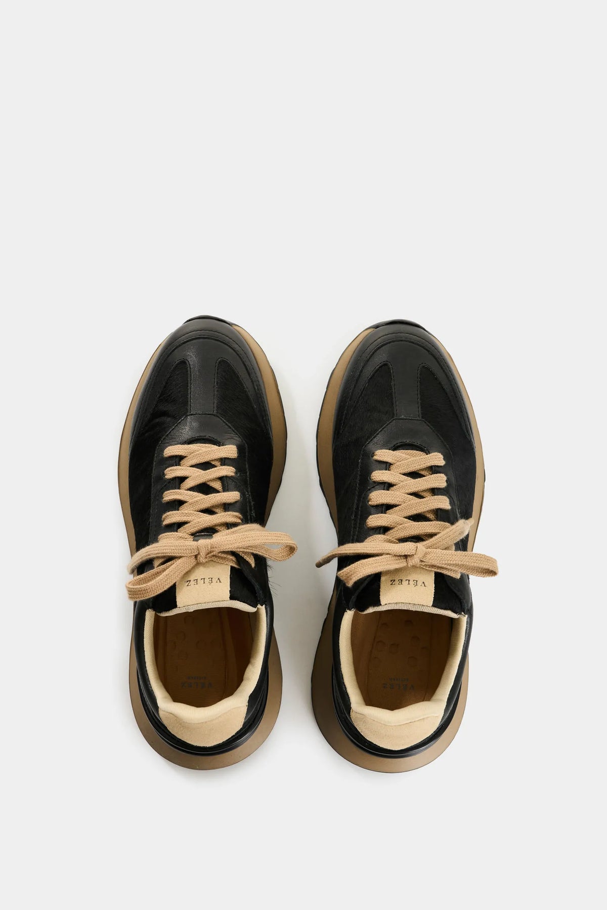 Sneakers de cuero print Elios