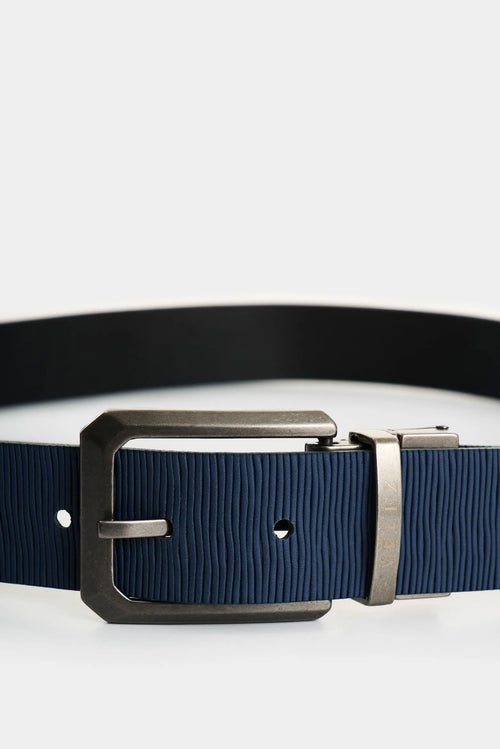 CINTURÓN DOBLE FAZ DE CUERO PARA HOMBRE LUCIAN