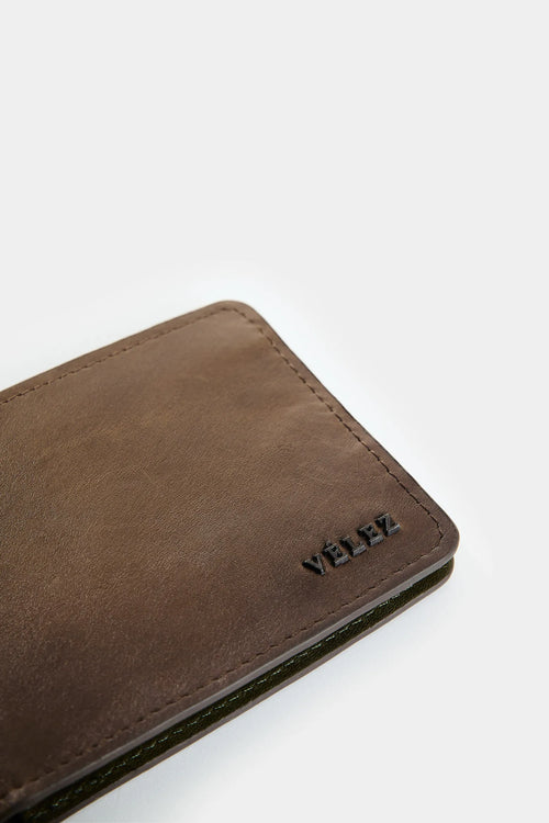 BILLETERA DE CUERO PARA HOMBRE TESSA