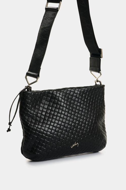 MANOS LIBRES DE CUERO GRABADO PARA MUJER TESSA