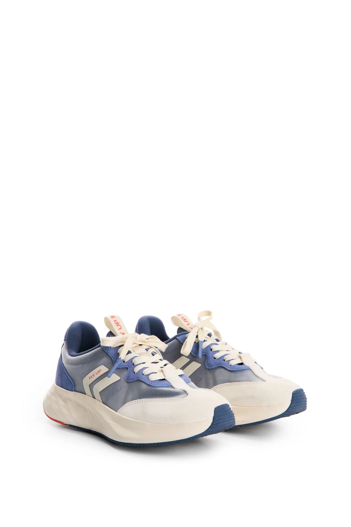 Sneakers Fibermesh 2.0 de Cuero y Malla para Hombre Fly Up