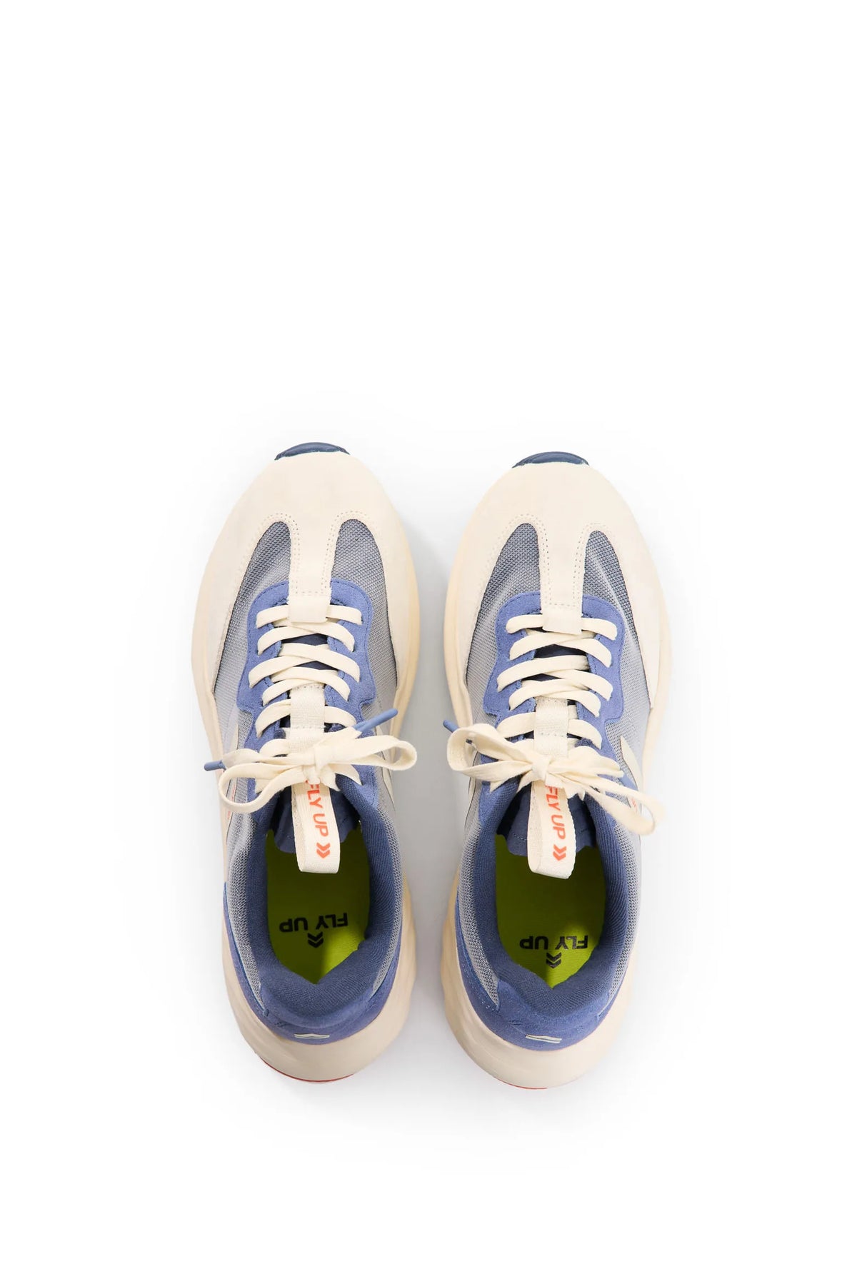 Sneakers Fibermesh 2.0 de Cuero y Malla para Hombre Fly Up