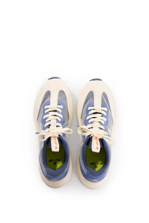 Sneakers Fibermesh 2.0 de Cuero y Malla para Hombre Fly Up