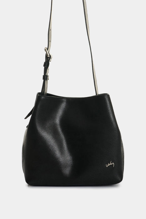 Manos libres de cuero gamuzado y folia para mujer Cruz