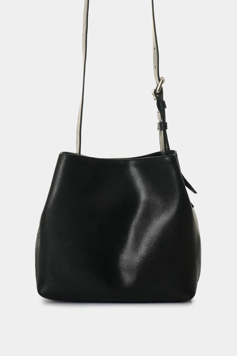 Manos libres de cuero gamuzado y folia para mujer Cruz